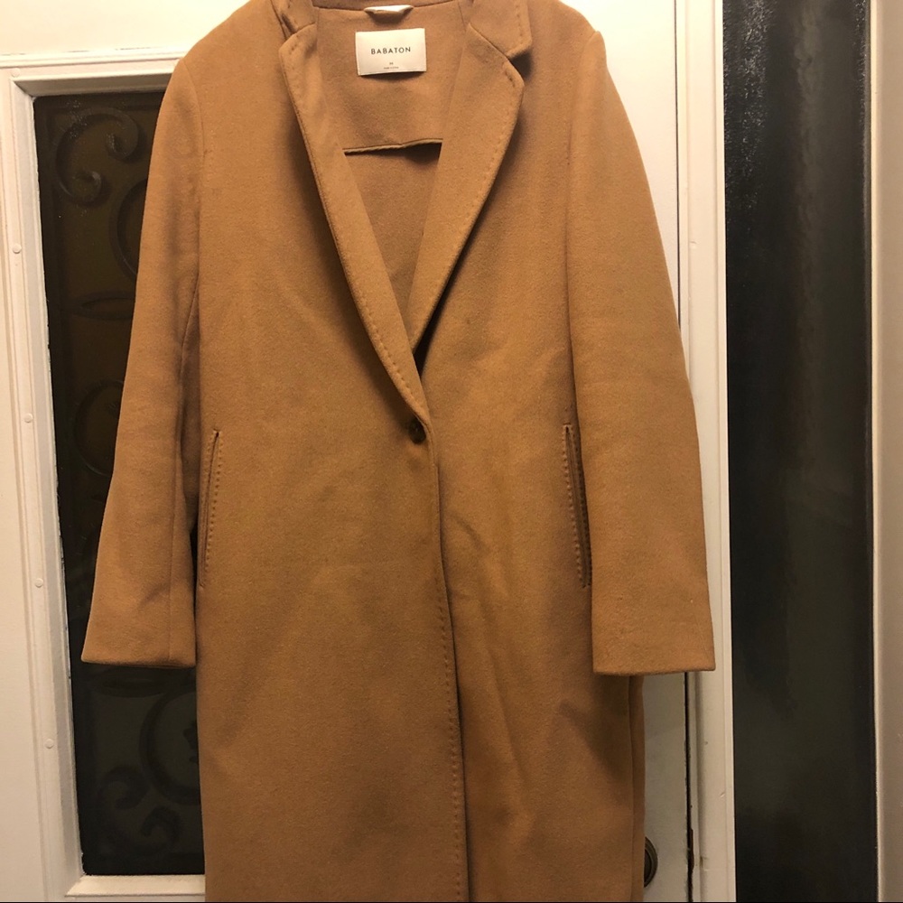 Stedman Caramel wool coat